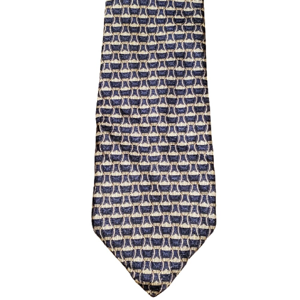 Kenneth Cole Men Tie  100% Silk Multicolor